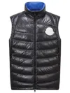 Moncler Menelao Down Gilet In Black