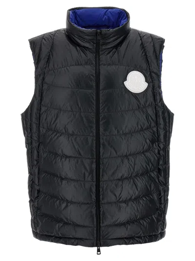 Moncler Menelao Gilet In Black
