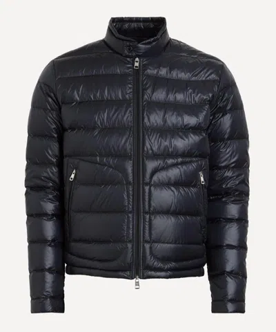 Moncler Mens Acorus Packable Short Down Jacket In Blue