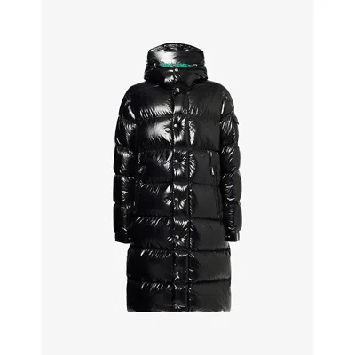 Moncler Hanoverian Down Coat In Black