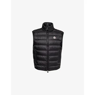 Moncler Mens Black Rocoque Padded Nylon Gilet