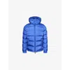 Moncler Maya Nylon Down Jacket In Blue
