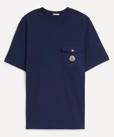 MONCLER MONCLER MENS COTTON POCKET T-SHIRT
