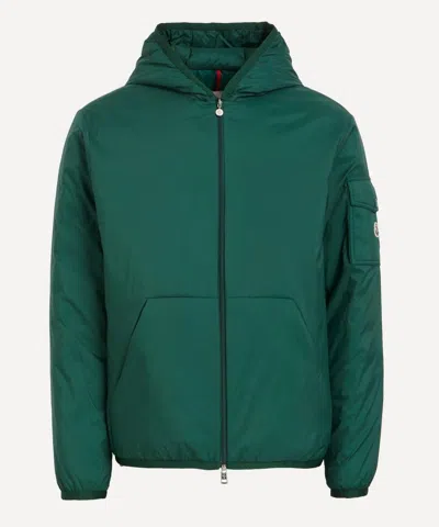 Moncler Mens Green Monteynard Short Down Jacket