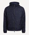Moncler Reversible Jacket With Patterned Design And Hood