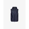 Moncler Moretan Zip-up Vest In Navy