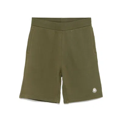 Moncler Mercedes Benz Polyester Shorts In Green