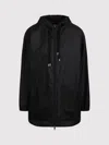 MONCLER MONCLER MESH-PANELS HOODED JACKET