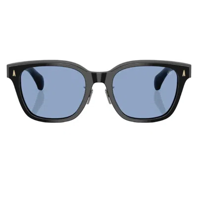 Moncler Metrope Blue Square Unisex Sunglasses Me6002d 300172 54