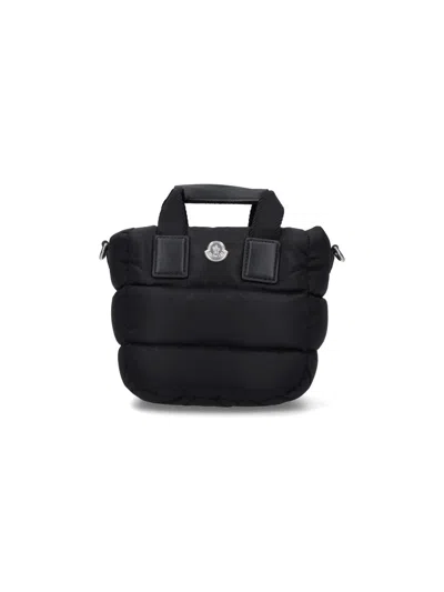 Moncler Micro Bag "caradoc" In Black