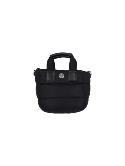 Moncler Micro Bag Caradoc In Black