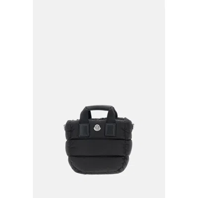 Moncler Caradoc Micro Tote Bag In Black