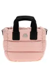 Moncler Micro Caradoc Handbag In Pink