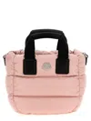 Moncler Micro Caradoc Handbag In Pink