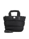 Moncler Micro Caradoc Shoulder Bag In Black