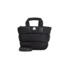 Moncler Micro Caradoc Shoulder Bag Women In Black