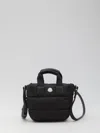 Moncler Micro Caradoc Tote Bag In Black