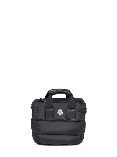 Moncler Micro Caradoc Tote Bag In Black