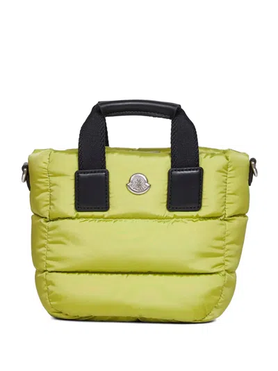 Moncler Micro Caradoc Tote Bag In Green
