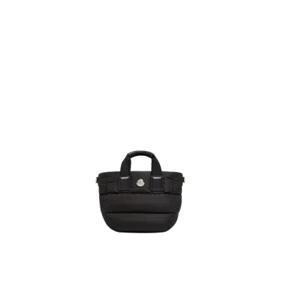 Moncler Micro Cabas Caradoc, Femme, Noir, Taille: Uni In Black