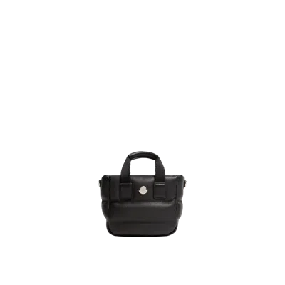 Moncler Micro Caradoc Tote Bag, Women, Black, Size: One Size