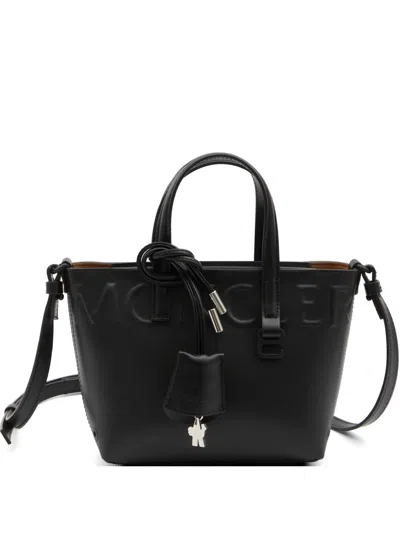 Moncler Micro Very Tote Bag In Black