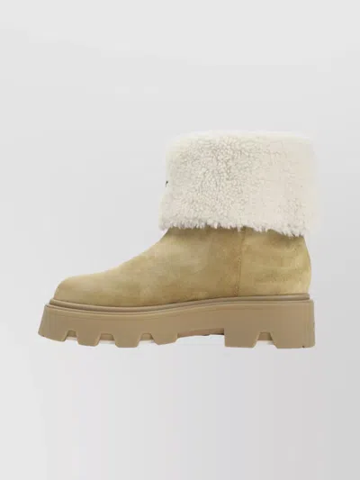 MONCLER MID ANKLE BOOTS CHUNKY SOLE