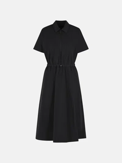 Moncler 'midi' Black Polyamide Dress
