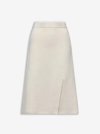 MONCLER MONCLER MIDI KNIT SKIRT
