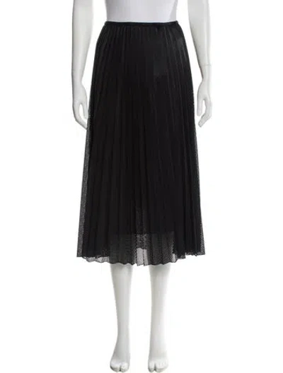 Pre-owned Moncler Midi Length Skirt In Multi