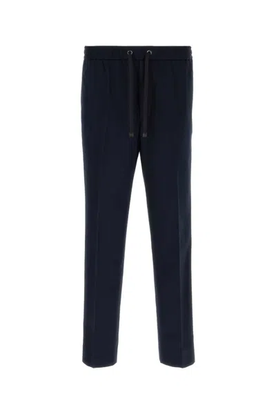 MONCLER MIDNIGHT BLUE COTTON PANT