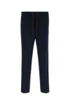 Moncler Logo Jogging Trousers In Dark Blue