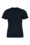 Moncler Pleated T-shirt In Blu
