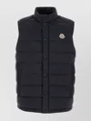 Moncler Men Midnight Blue Nylon Barthe Sleeveless Down Jacket