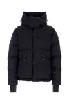 MONCLER MIDNIGHT BLUE WOOL KRUN DOWN JACKET