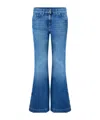 Moncler Mid-rise Slightly Flared Trousers In Multi