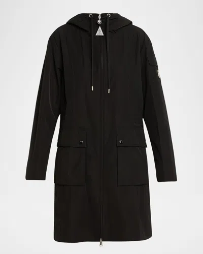 Moncler Mimosas Braided Trim Teddy Down Vest In Black