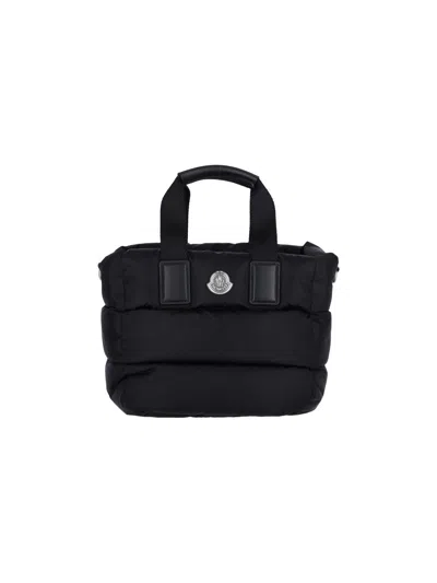 Moncler Mini Bag "caradoc" In Black  