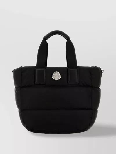Moncler Mini Caradoc Handbag In Fabric