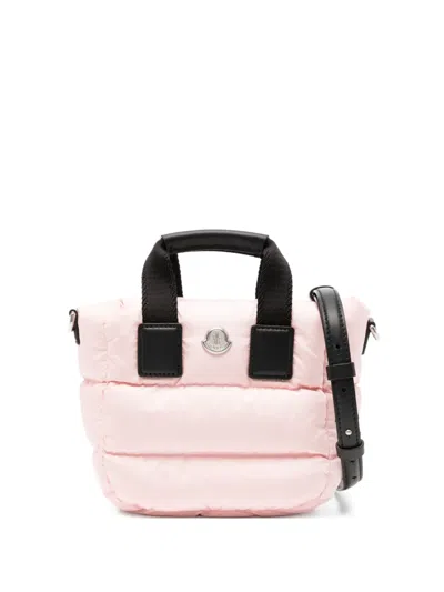 Moncler Mini Caradoc Mini Bag In Pink