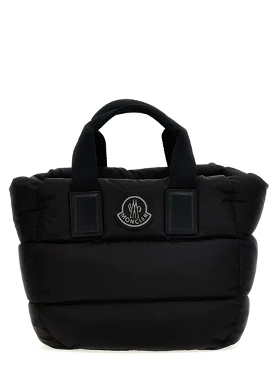 Moncler Mini Caradoc Tote Bag In Black