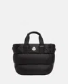 Moncler Mini Caradoc Tote Bag In Black