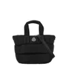 Moncler Mini Caradoc Tote Bag In Black