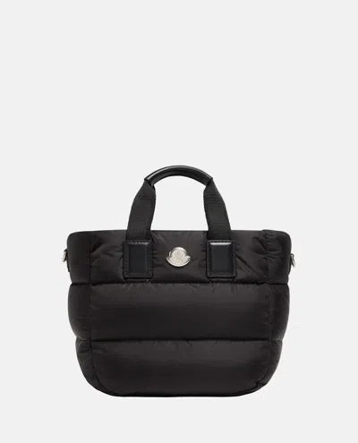 Moncler Mini Caradoc Tote Bag In Black