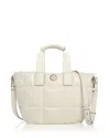 Moncler Caradoc Micro Tote Bag In Natural