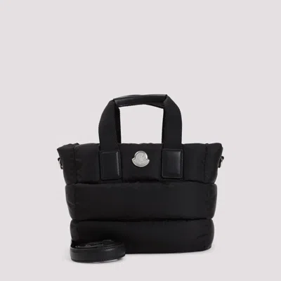 Moncler Mini Caradoc Tote Handbag - Fw26 In Black