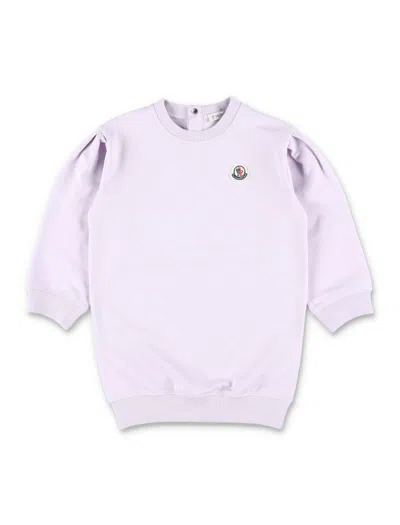 Moncler Mini Chic Cotton Blend Top In Pink