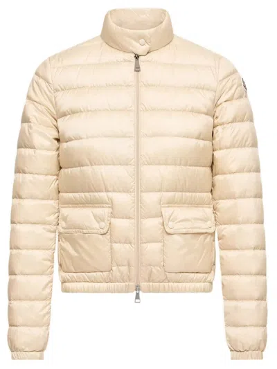 Moncler Mini Down-filled Water-resistant Coat - Size 0 In Beige