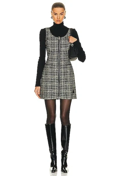 Moncler Mini Dress In Black