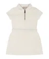 Moncler Mini Dress In Neutral